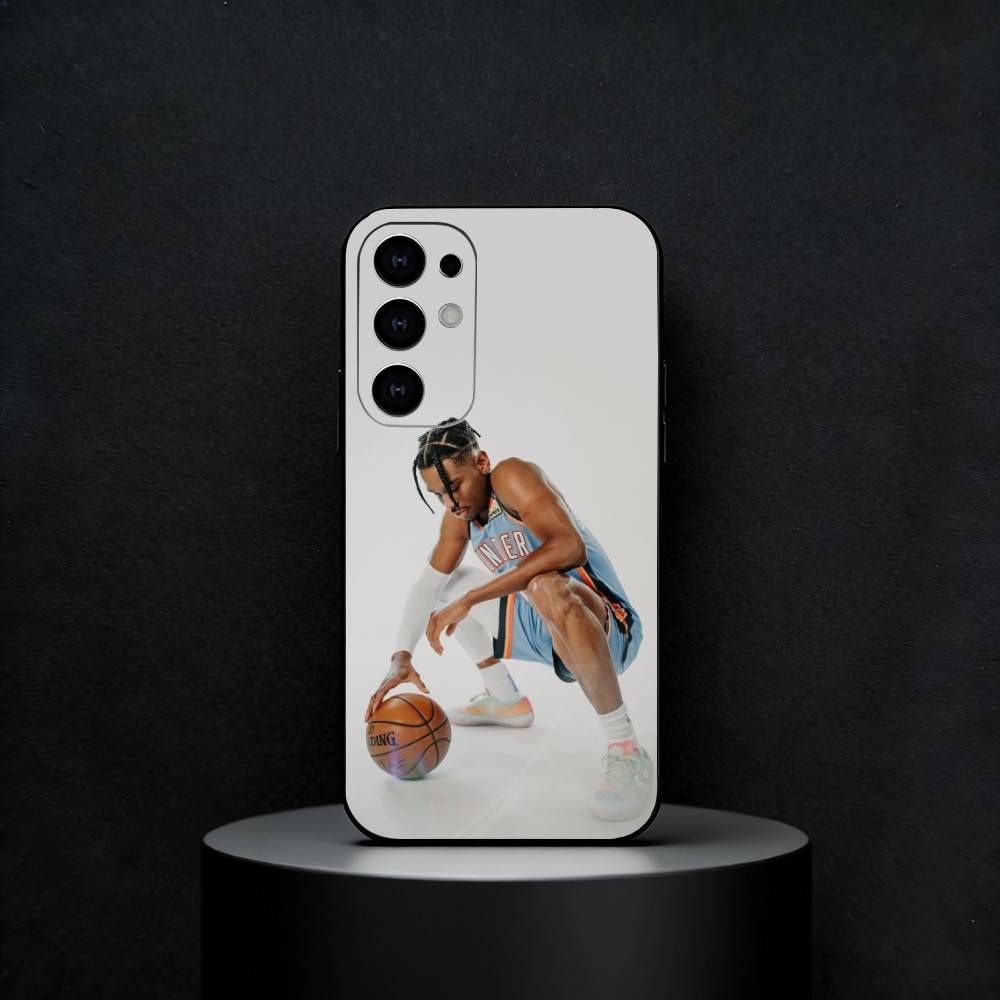 Basketball star SGA S-Shai COOL  Phone Case For Samsung S25,S24,S21,S22,S23,S30,Ultra,S20,Plus,Fe,Note,5G Black Cover