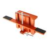 Cabinet Door Mounting Jig Aluminum Alloy Body Duty Tool for Face Frame or Frameless Cabinets Support Arm and Clamp Integrated
