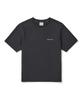 SNOWPEAK APPAREL Классическая тканая женская футболка с коротким рукавом (S25Mwtts17) Древесный уголь