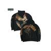 Fashion Streetwear Zip-Up Hoodie 3D Print Casual Loose Fit Sweatshirt Teens Youth