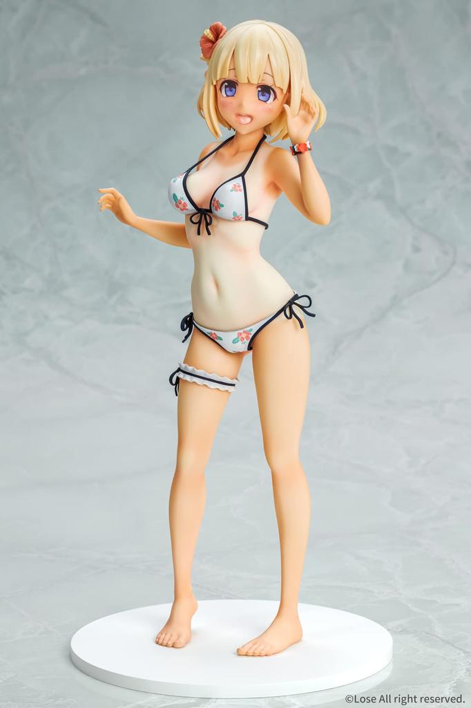 Maitetsu Hinai Paulette Bikini Sunburn Scale PVC Painted Finished Figure Q-six Ver. 1/6