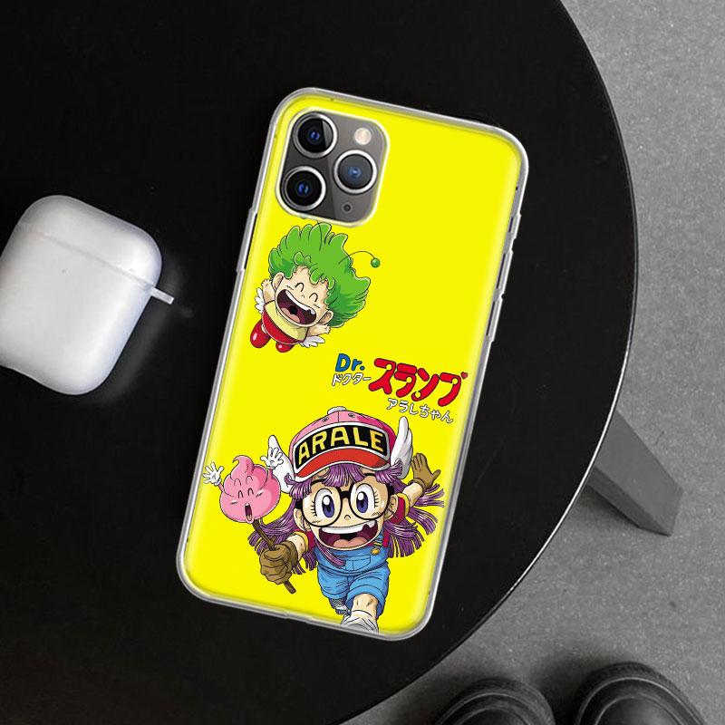 Чехол для телефона Arale Dr Slump для iPhone 11 12 13 Mini 14 15 Plus 16 Pro Max 17 Air 7 8 + SE Художественный Индивидуальный Fundas 11 12 13 Mi