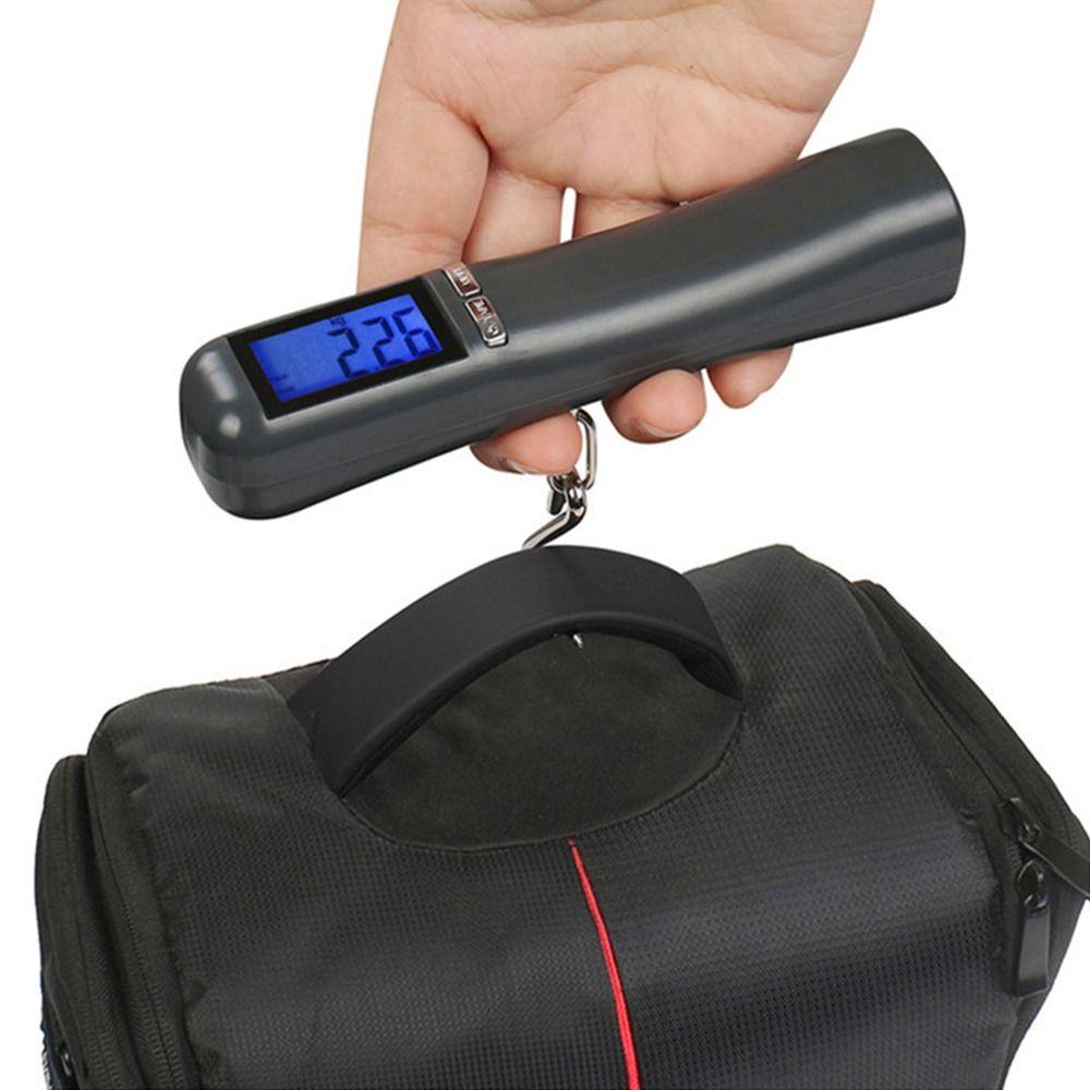 Professional Handheld Weight Balance Suitcase Travel Bag Hanging Scales Digital Luggage Scale Electronic LCD Scale 40kg/10g