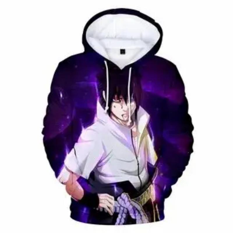 2024 новейшая толстовка с капюшоном Blackened Whirlpool Naruto Character 3D Printed Sweatshirt Boys and Girls Favorite Adult Universal Hoodie