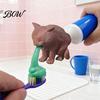 Decorative Toothpaste Tube Squeezer 3D Printed Cat Cap, Funny Vomiting Topper, Creative Bathroom Decor Dispenser for Kids Adults Accessory Meme