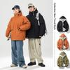 New Winter Cotton Coat, Versatile Waterproof, Cold-proof, Thickened Hooded Cotton Jacket, Trendy Couple Cotton Coat