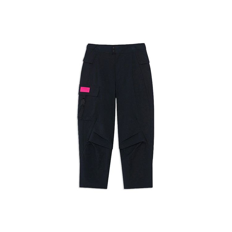 Li Ning Trendy Music Festival Baggy Casual Pants Men Pants Black AKXS113-1