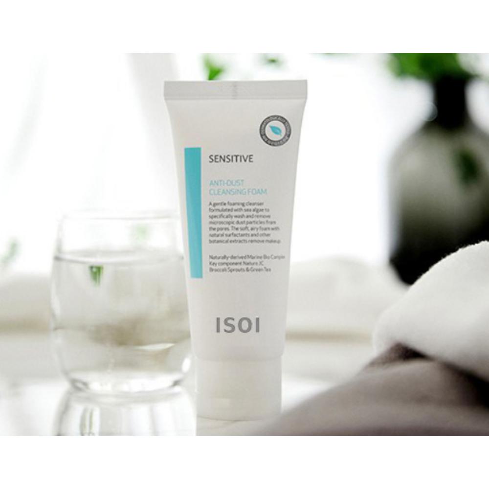 isoi Sensitive Anti Dust Cleansing Foam 100ml, 100ml, 3 Pieces