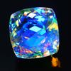 Square Cushion Cut   77 Ct A++ Rainbow Mystic Quartz Loose Gemstone