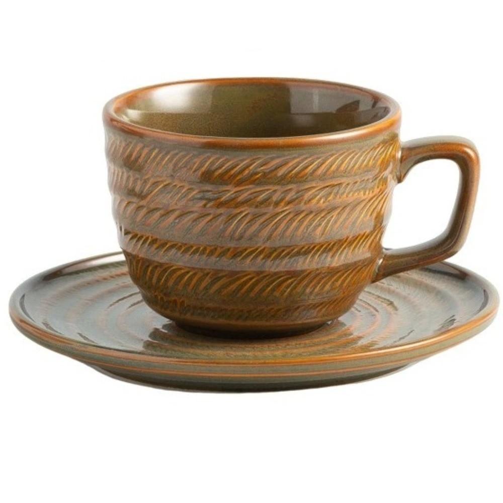 Elegant Cappuccino Cups Embossed Floral Latte Cup Creative Coffee Mugs Cafe