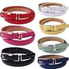 New Fashion Women's Vintage Accessories Casual Thin Leisure Leather Belt