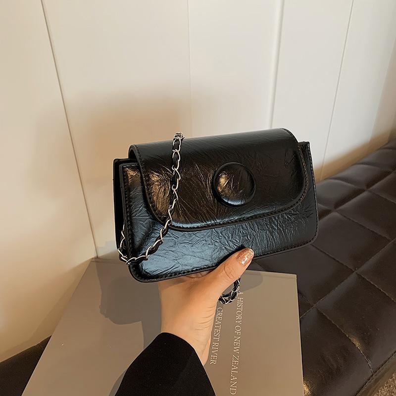Fashionable Crossbody Small Square Bag Women's Bag New Summer Style Simple Shoulder Bag Popular Small Bag Women's Bag