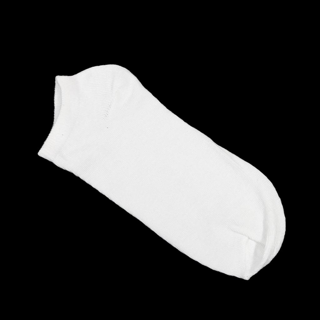 Unisex 10 Pairs Thin Breathable Solid Socks Soft Lightweight Low Cut Ankle Socks Comfy Boat Socks Men Women Short Hosiery