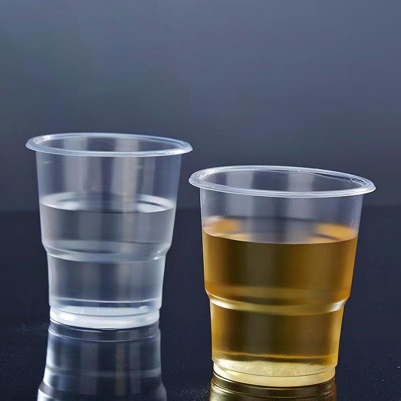 50Pcs Disposable Clear Plastic Cup Outdoor Picnic Birthday Kitchen Party Tableware Party Plastic Cups For Cold Drinks
