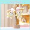 Cute Teddy Plush Bear Keychain Adorable Stuffed Animal Doll Bag Accessory Charm