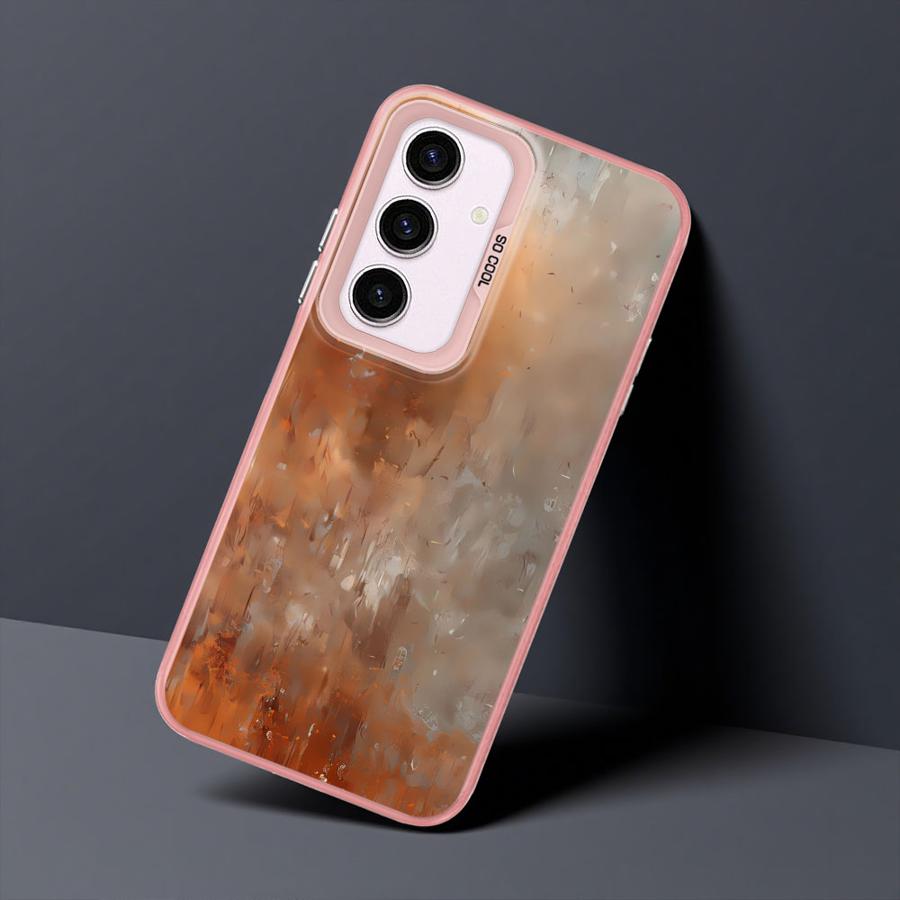 Retro Rust Design Phone Case for Samsung Galaxy A55 A52 A35 A73 A26 A36 A53 A51 A56 A54 A72 A71 Soft Shell