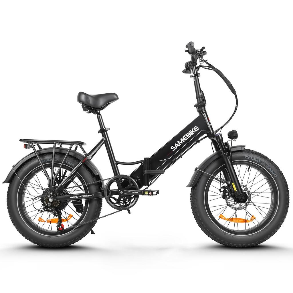 Складной электровелосипед SAMEBIKE LOTDM200-II, 20-дюймовый городской электровелосипед для взрослых, двигатель 750 Вт, аккумулятор 48 В 13 Ач