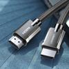 Кабель Ugreen 8K 60 Гц 3 м Сверхвысокоскоростной HDMI 2.1, 48 Гбит/с, Серый (Модель HD135)