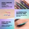 1 Pc Glitter Shimmer Liquid Eyeliner Pen – Long-Lasting Waterproof Metallic Eye Makeup for Women