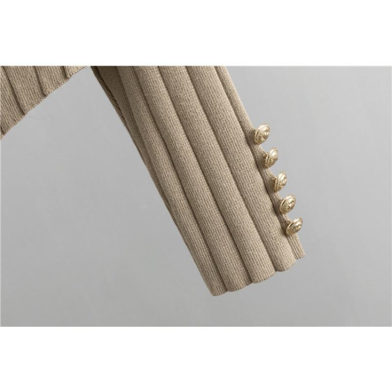 Wide Leg Pants Plus Size Sweater Women's Autumn Vest Knitted Cardigan Pant Suit