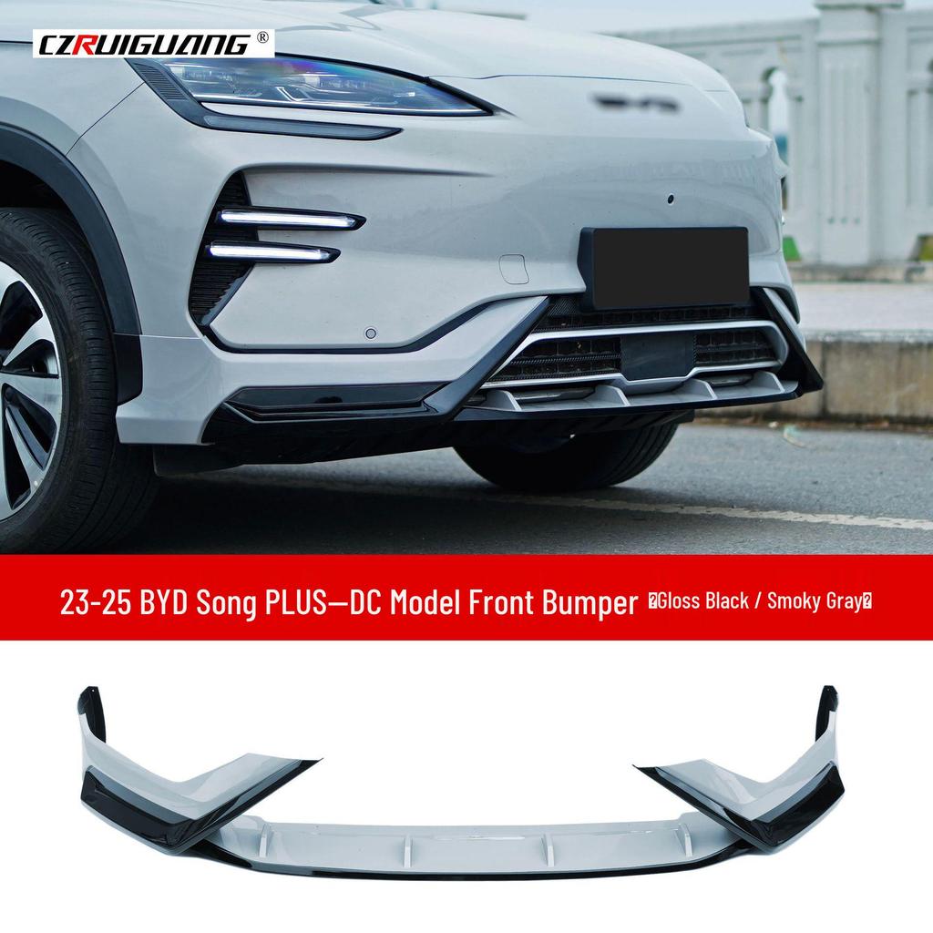Compatible Roof and Tail Spoiler Kit for 23 BYD Song PLUS Models - Includes Rear Diffuser, Side Skirts, Front and Rear Lips.