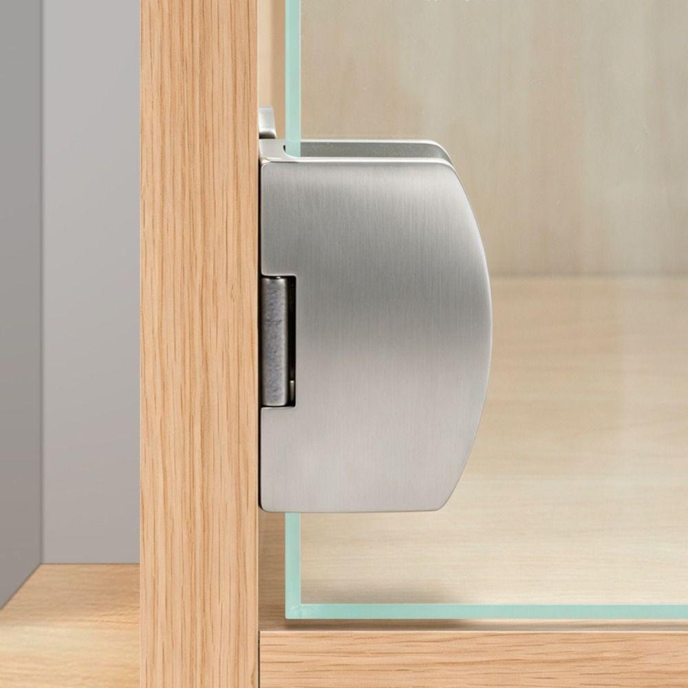Hydraulic Closing Hydraulic Glass Door Hinge Glass Cabinet Hinge For Office Partitions