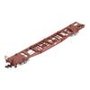 TOMIX N Gauge Koki 50000 Gray Bogie Without Container with Tail Light 8714 Model Railroad Freight Ca