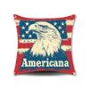 Наволочка на подушку День Независимости Домашняя Диван Спальня Прикроватная Подушка Наволочка Флаг Серия День Независимости Подушка