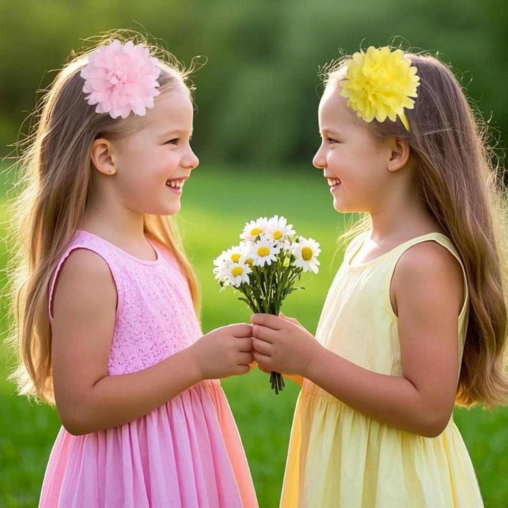 Big Flower Baby Headband Multi-Layers Hairband Fashion Accessory Hair Band Children Gifts
