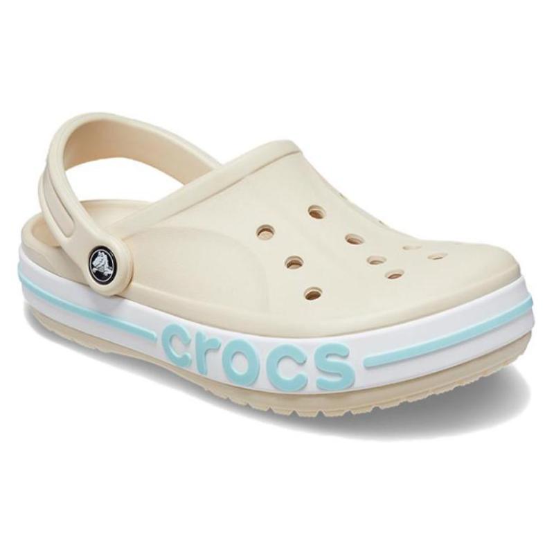 Crocs EVA Beiya Противоскользящие и износостойкие сабо Bayaband 'Бежевый Синий'