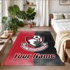 Crystal Velvet Rug Custom Name Text, Soft Non Slip Floor Mat Home DecorBournemouth Football