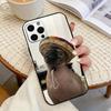 Забавный чехол для телефона с кошкой Pet Cat Funny-Y для iPhone 17, 16, 15, 14, 13, 12, 11 Plus, Pro Max, Другие Мягкий Черный Чехол