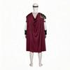 Roman Gladiator Costume Spartan Warrior Armor Red Cape Set Halloween Party Cosplay Outfit