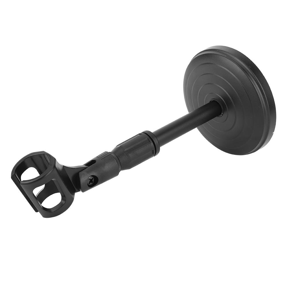 Съемная регулируемая настольная короткая микрофонная подставка-диск с нескользящим зажимом для микрофона