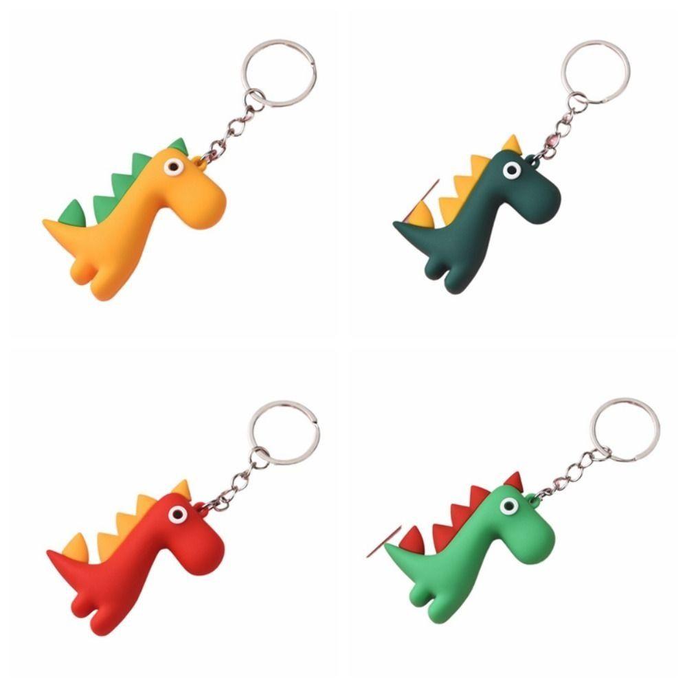 Multi-function Dinosaur Key Holders Multicolor Key Chain Creative Animal Cartoon Key Ring Women