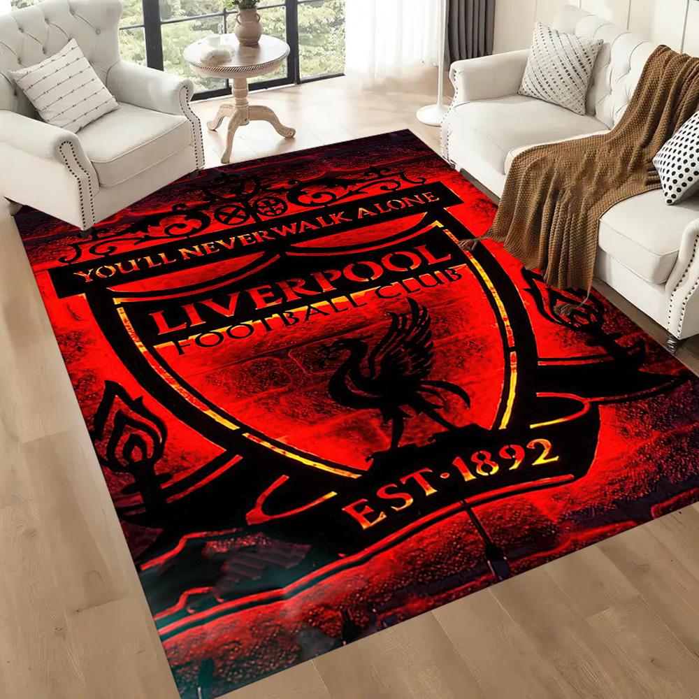 Liverpool Football Club Carpet Design For Entryway Kitchen Balcony Decorate Room Antislip Carpet Decorate Offices
