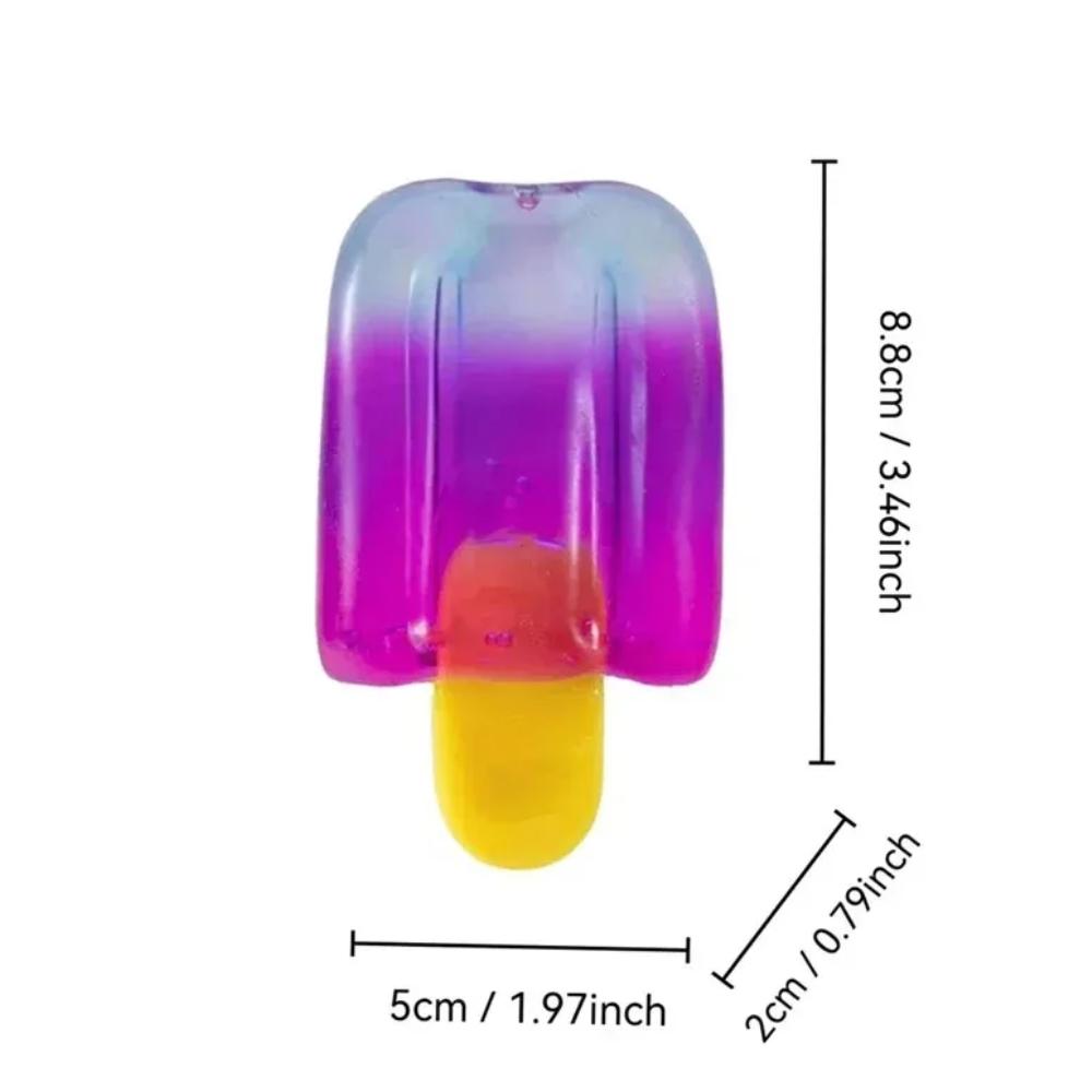Trending #Needoh Jellyfish & Cube & Ice Lolly Squish Toy, Soft Jelly Squeeze Stress Relief Fidget Toy, Sensory For Kids & Adults