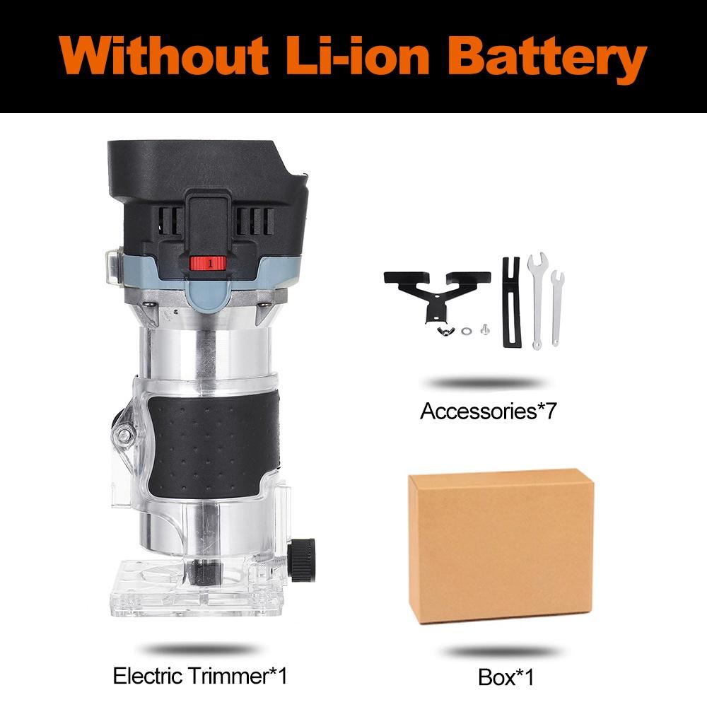 6-ступенчатый бесщеточный аккумуляторный электрический триммер, фрезерный станок по дереву, гравировальный станок, фрезерный станок по дереву для Makita 18 В