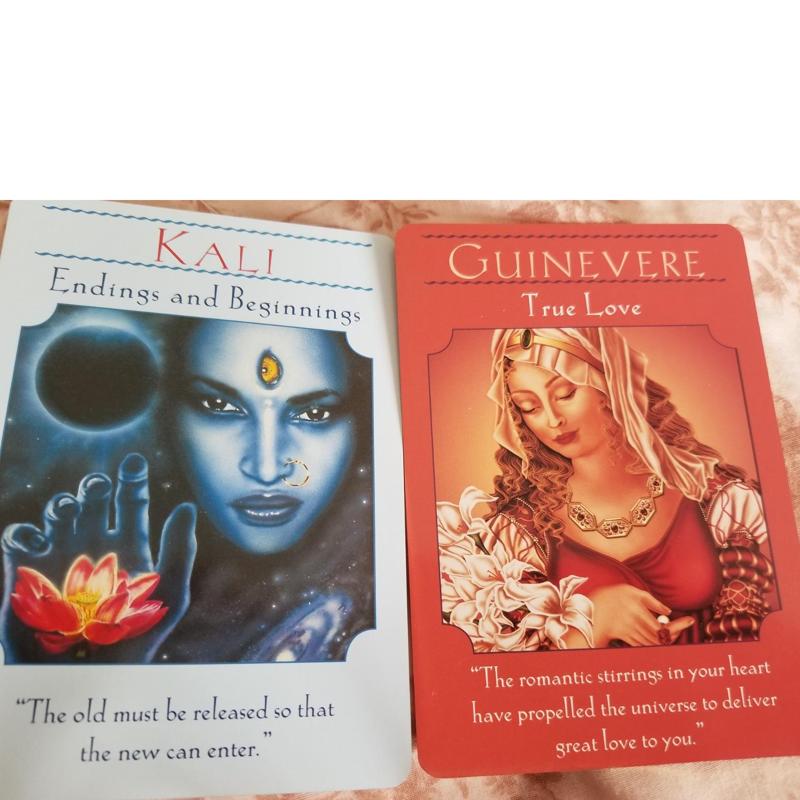 Карты Oracle Guidance Goddess, 44 предмета, предсказание судьбы, гадание на будущее, карты Таро, игральные карты, загадочный рождественский подарок