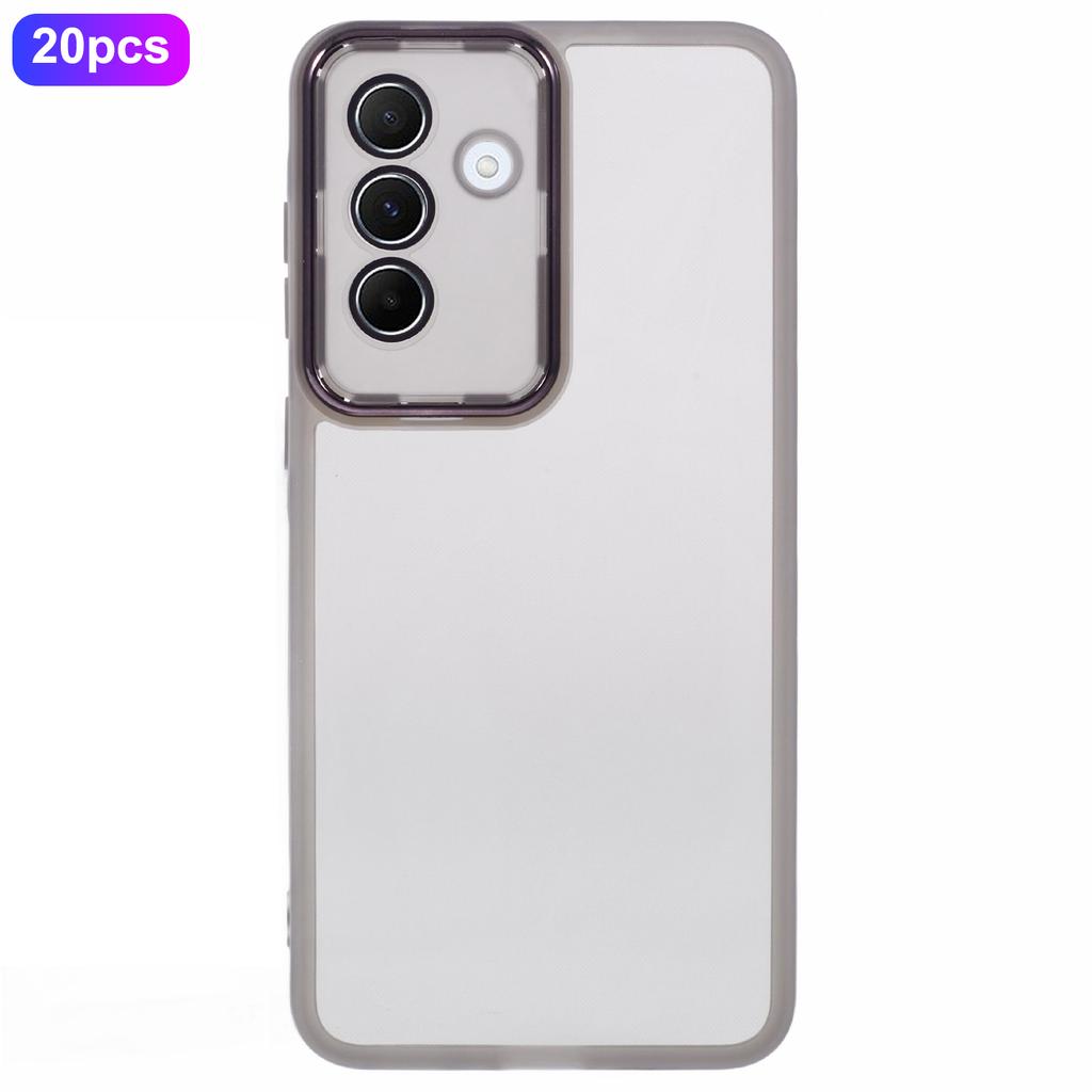 Bulk Purchasing 20Pcs For Samsung Galaxy A36 5G Case Electroplated Camera Frame TPU Phone Cover Precise Cutouts