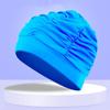 Fashion Swimming Caps Women Breathable Long Hair Swim Caps for Women Enlarged Swimming Hats Swimming Pool Accessories