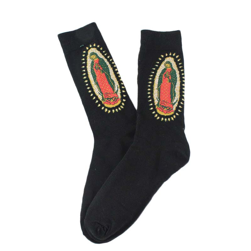 Happy Cool Harajuku Crew мужские носки хип-хоп уличные большие размеры смешные носки мужские скейтборд живопись Calcetines Homme Divertidos Sox