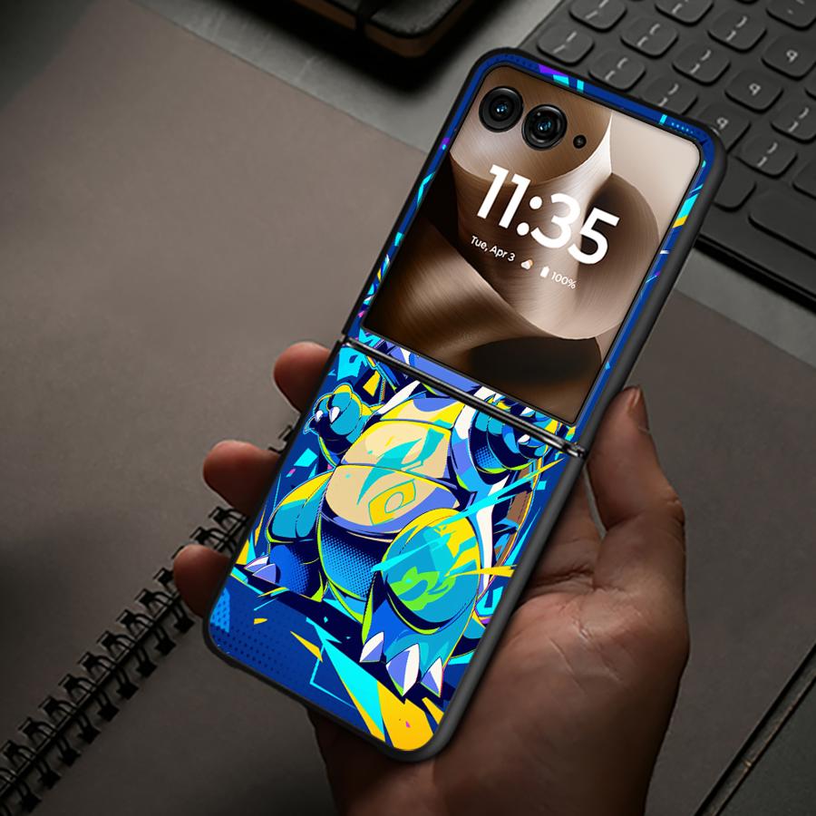 Задняя крышка телефона Роскошный чехол Funda для Motorola 50 60 Ultra 50/60 Горячий комикс Покемон Арт