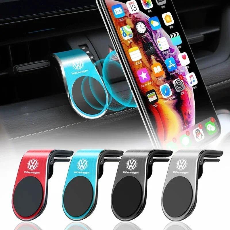 Для Volkswagen VW 1 шт. Магнитный значок автомобиля Держатель для телефона 360-градусный вращающийся кронштейн Для Volkswagen Arteon Polo Golf R-Line Tiguan GTI R