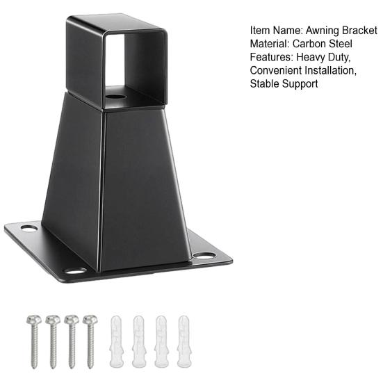 Кронштейны для навеса Настенное крепление с винтами Дюбели Металлическая опора Запасные части