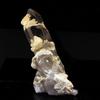 Stones and Minerals. Smoky Quartz + Baryte. 191.5 Ct. Lac Blanc, Alpes d'Huez, Bourg d'Oisans, Isère, France.