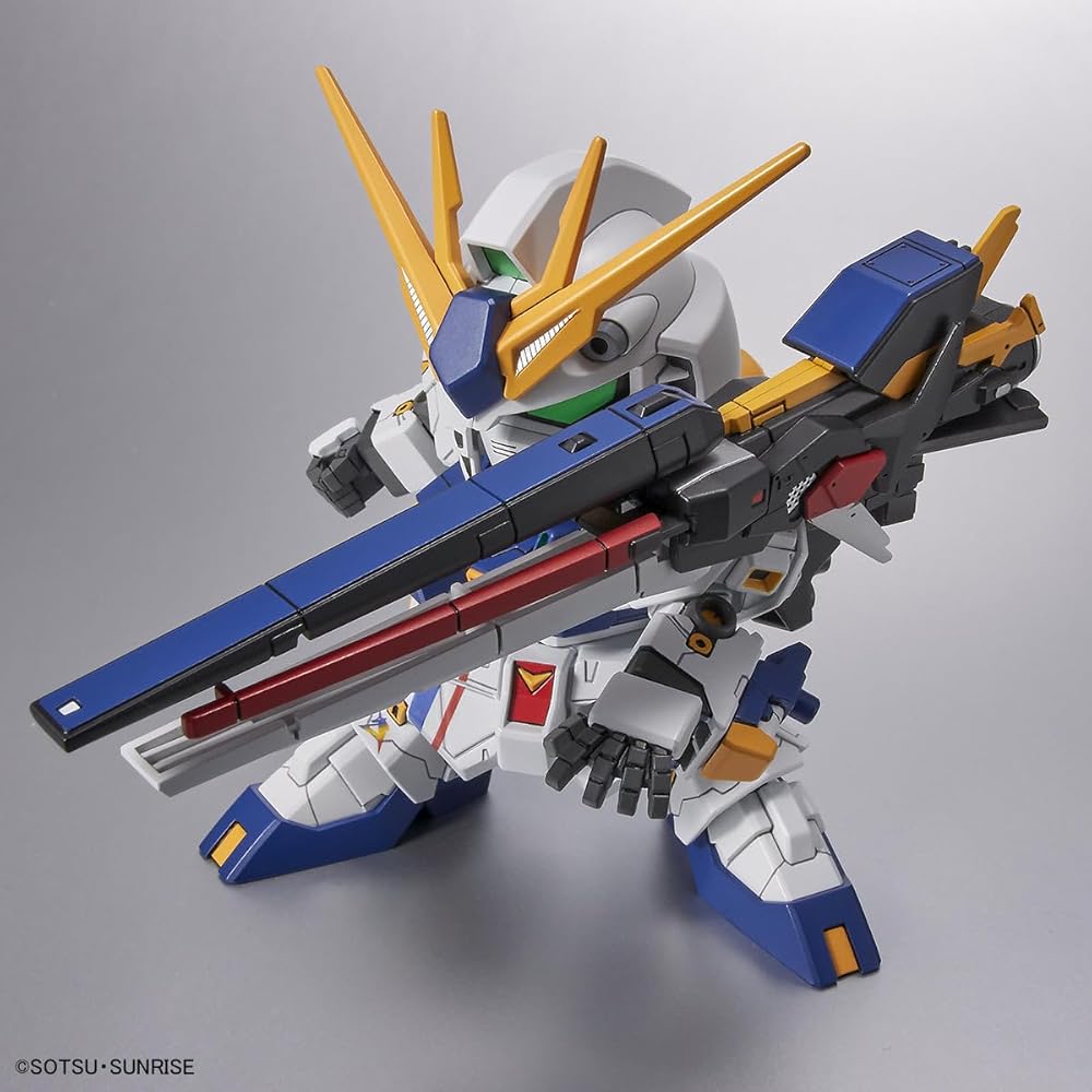 Bandai Gundam Side-F Limited BB Senshi RX-93ff Nu Gundam Mobile Suit Gundam Char's Counterattack Action Figure