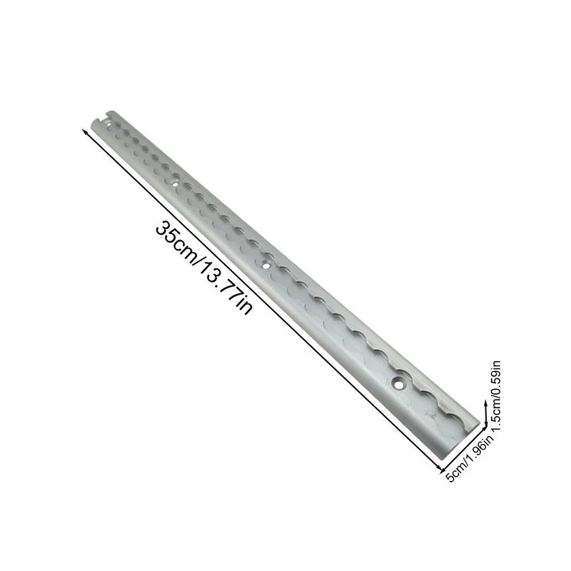 L-образные направляющие для крепления грузов, алюминиевые направляющие для закрытых прицепов, крепление грузов L-образной формы для перемещения