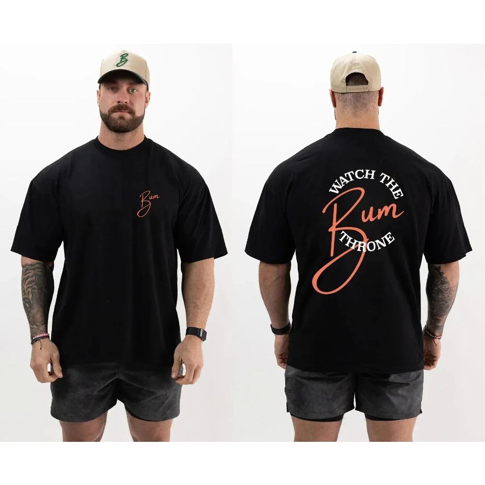 Oversized T Shirts CBUM Shirts Workout T-shirts Merch Camiseta Thavage Men Clothing Gym Cbum Fitness Polera Chris Bumstead Raw