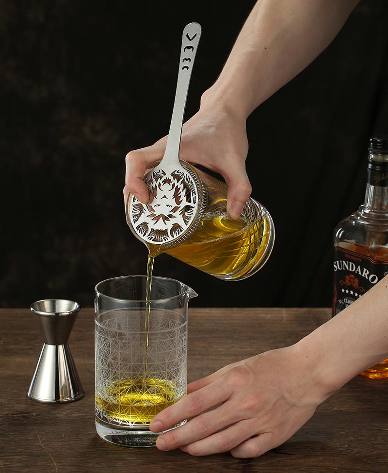 Креативный барный ситечко для коктейлей в форме льва, ситечко Hawthorne, нержавеющая сталь, барный инструмент